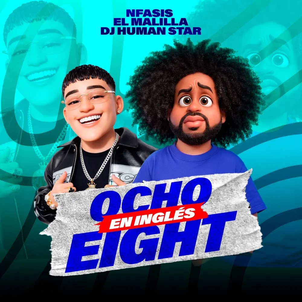Portada de Ocho en Inglés Eight